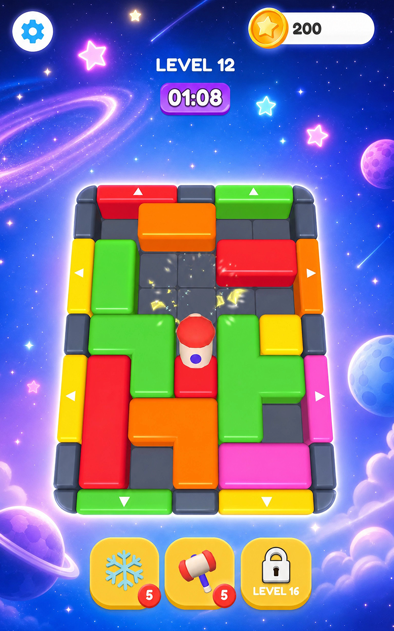 Boundary Color Edge Blocks color match