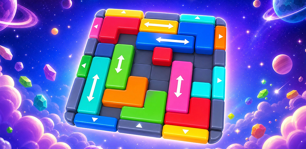 Boundary Color Edge Blocks cosmic board